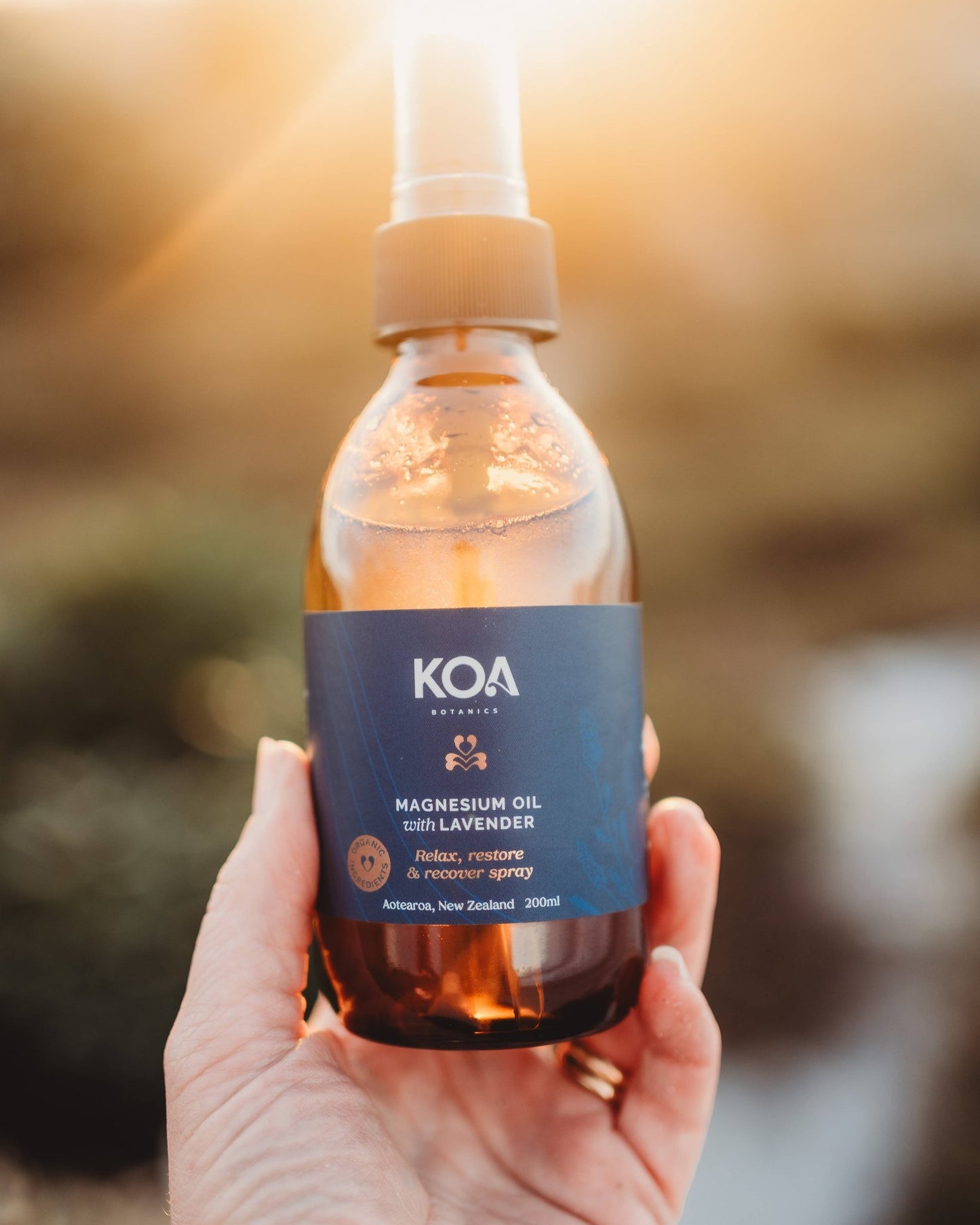 Natural Magnesium & Kawakawa. Buy Online New Zealand. Koa Botanics.