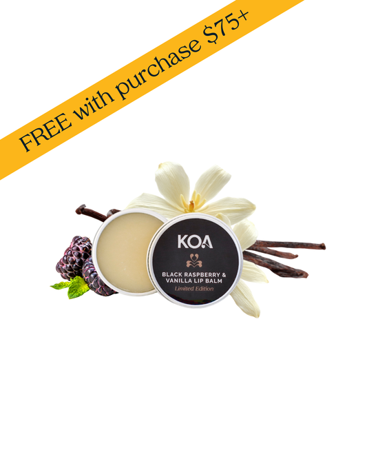 Black Raspberry + Vanilla Lip Balm