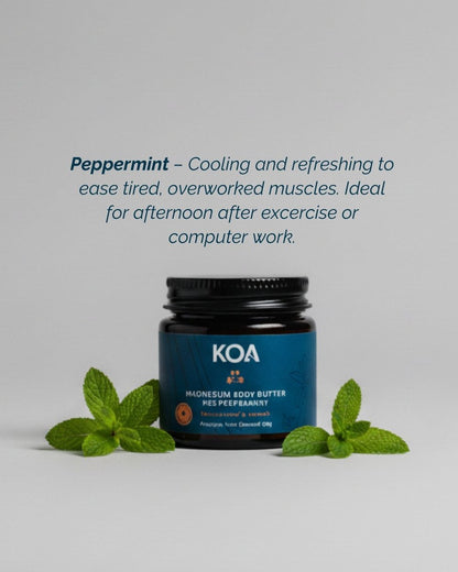 Magnesium Body Butter with Peppermint