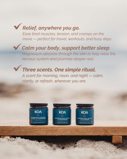 TRAVEL TRIO: Mini Mag Butter Bundle