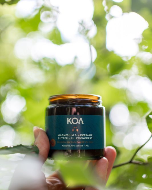 Magnesium & Kawakawa Butter with Lemongrass