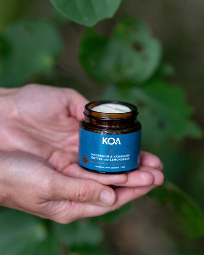 Magnesium & Kawakawa Butter with Lemongrass