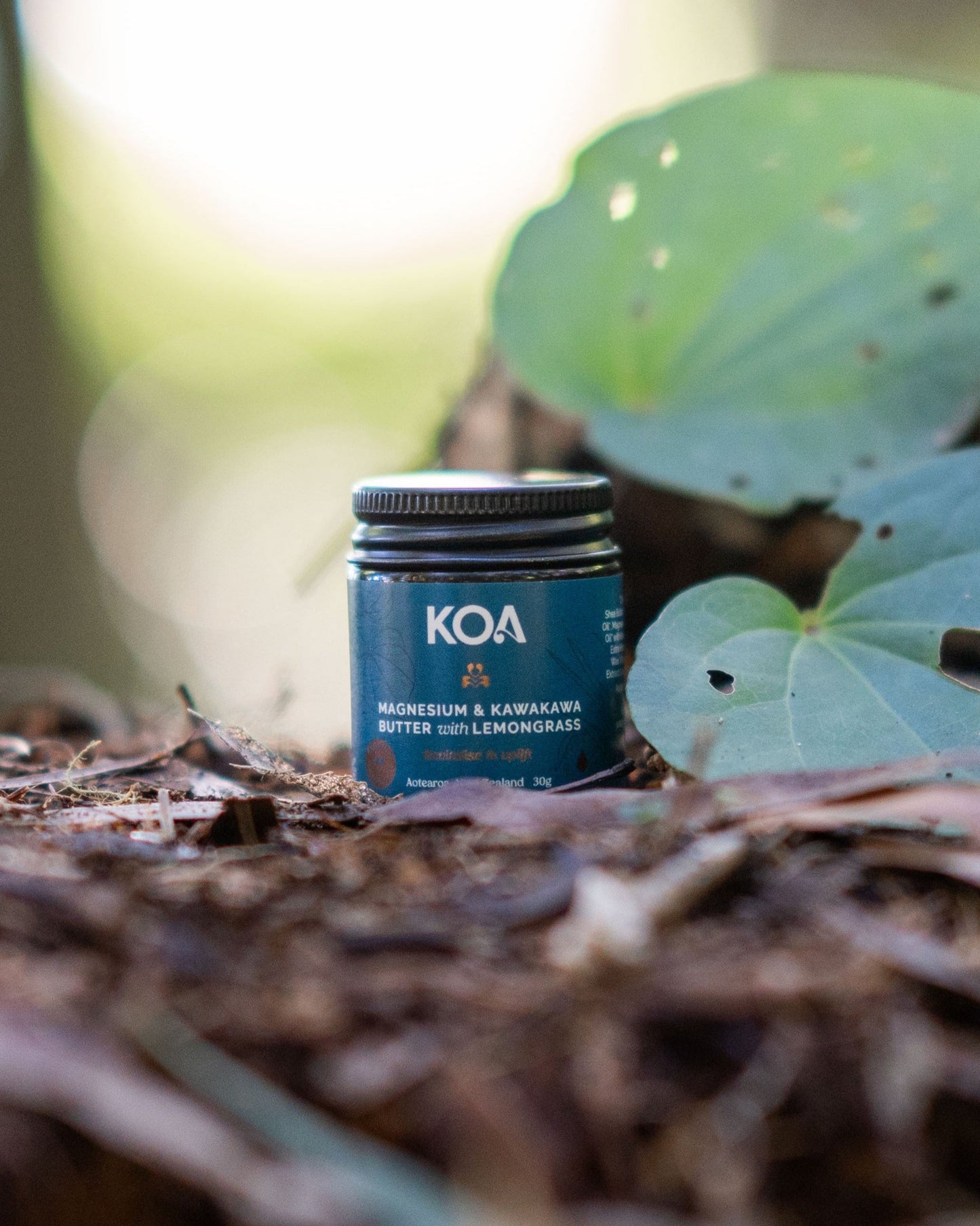 Mini Magnesium & Kawakawa Butter with Lemongrass