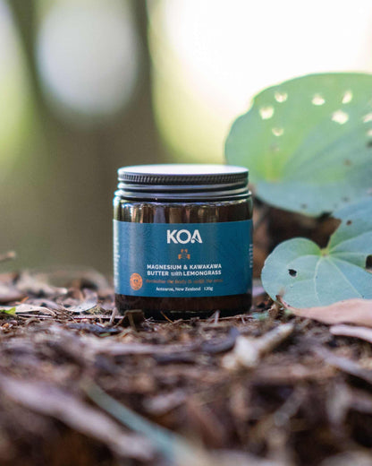Magnesium & Kawakawa Butter with Lemongrass