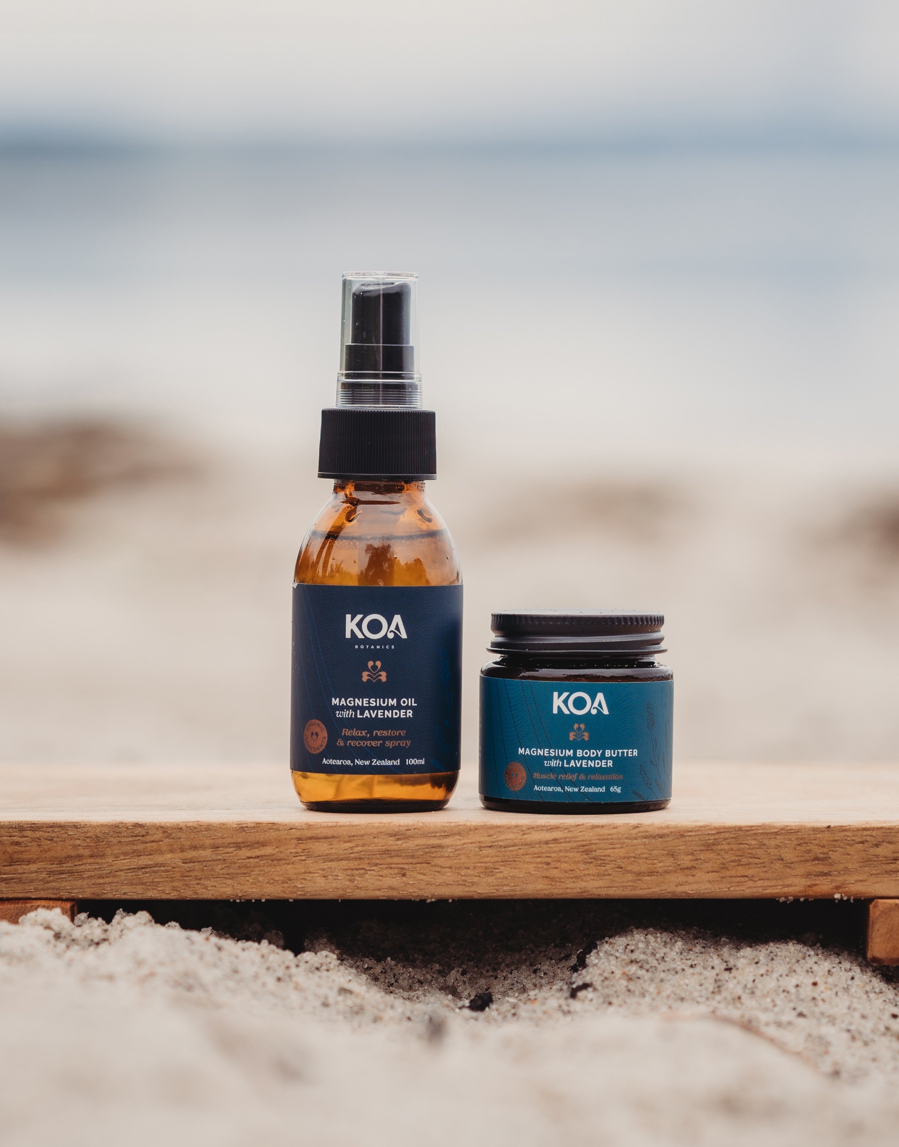 magnesium oil & body butter for sleep routine