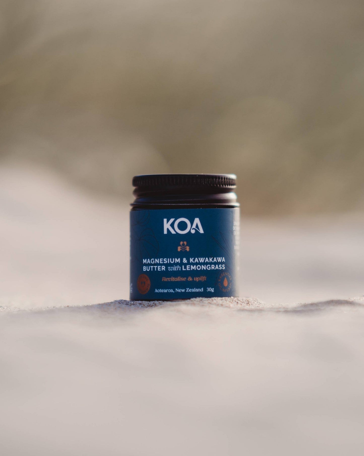 Mini Magnesium & Kawakawa Butter with Lemongrass